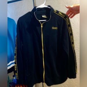 Henny brand zip up collar brand new worn once